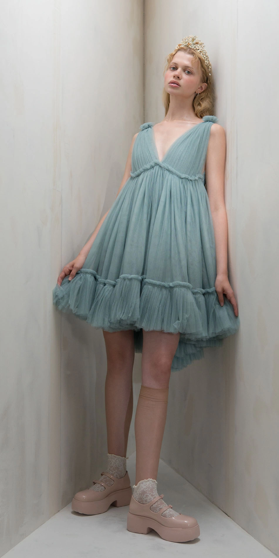 DAFFODIL misty blue