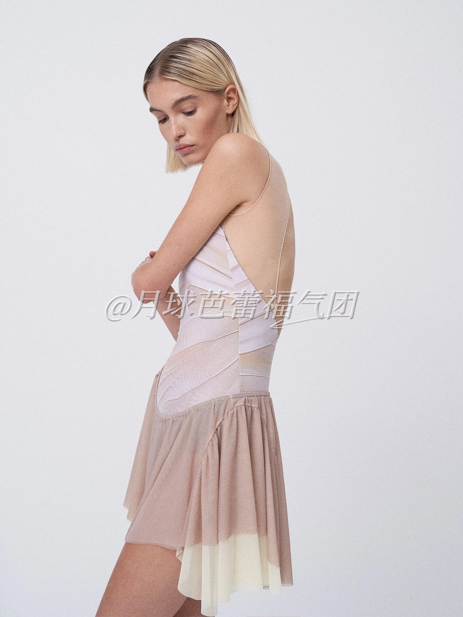 Satin Pink - Pannier Skirt 商品图片 2